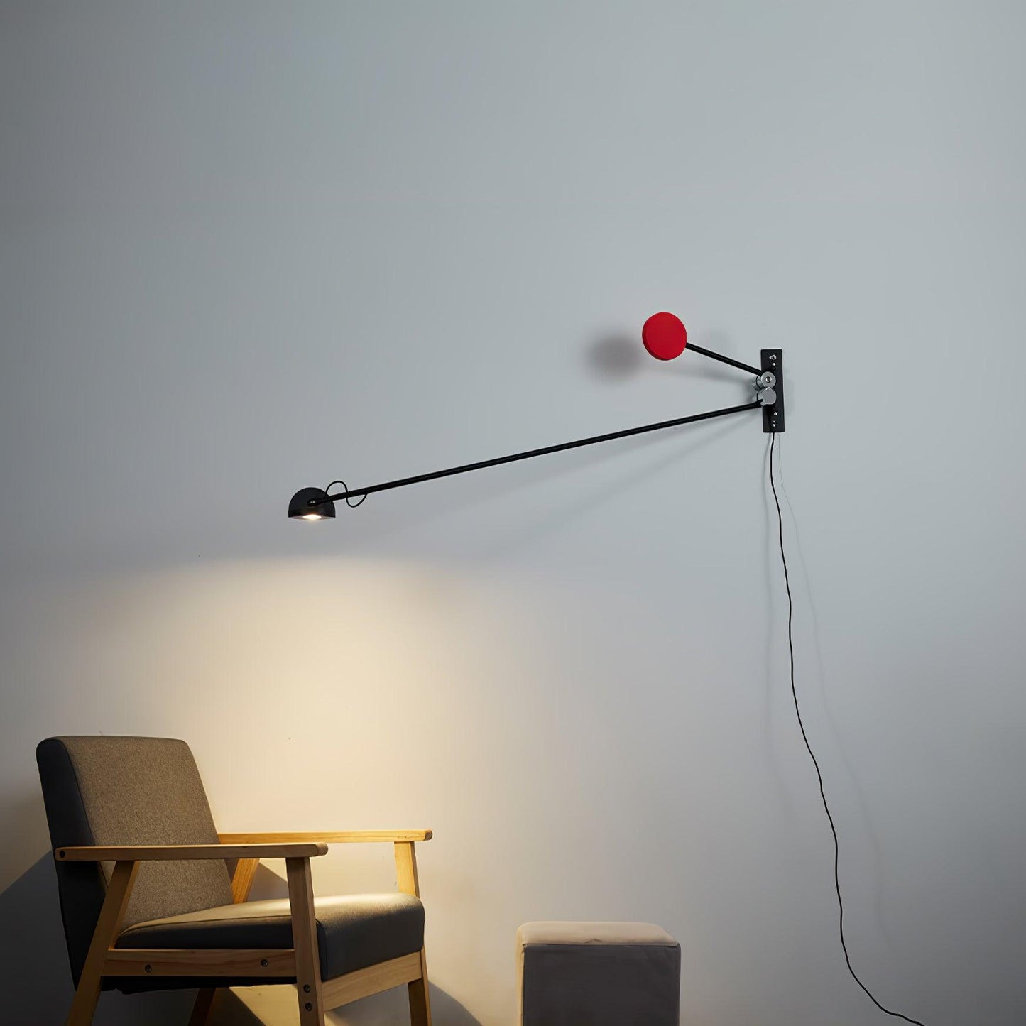 Precision Movement Wall Lamp | Adjustable LED | Set of 2