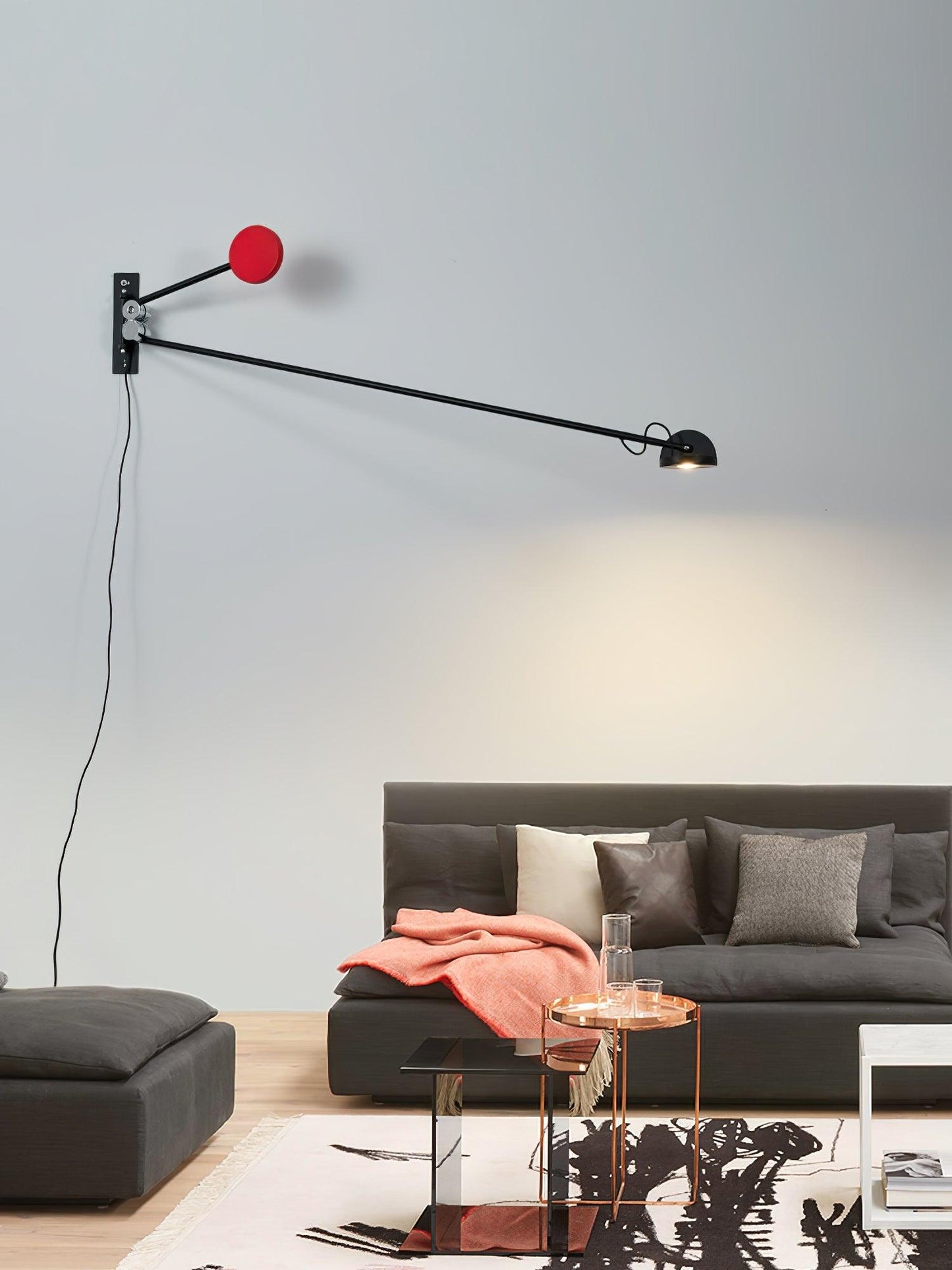 Precision Movement Wall Lamp | Adjustable LED | Set of 2