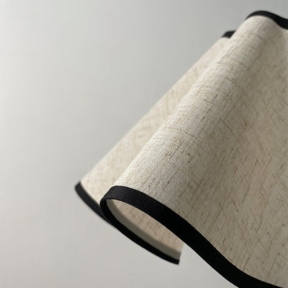 Cora Table Lamp | Vintage Black Metal | White Linen Shade