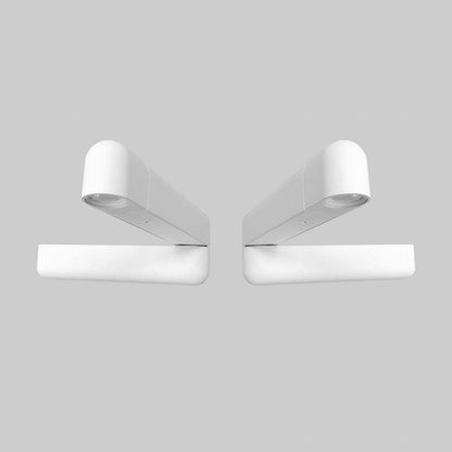 Modern LED Bedside Wall Lamp | Metal | Black or Nickel