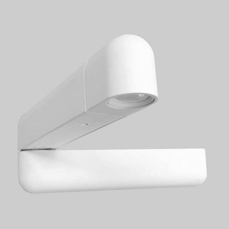 Modern LED Bedside Wall Lamp | Metal | Black or Nickel