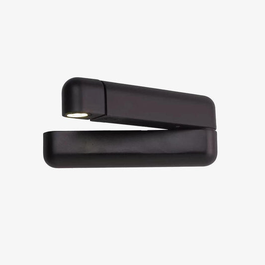 Modern LED Bedside Wall Lamp | Metal | Black or Nickel