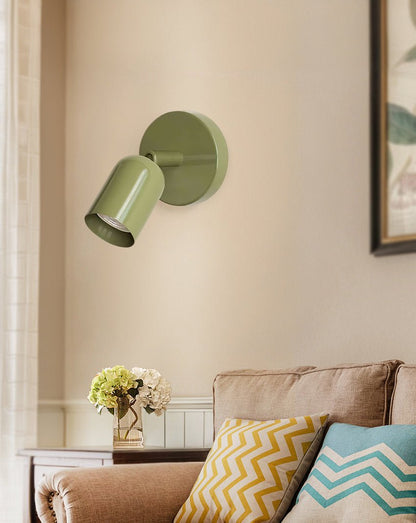 Couleur Adjustable Wall Lamp | Metal | Black, Pink, Red, Green, Beige