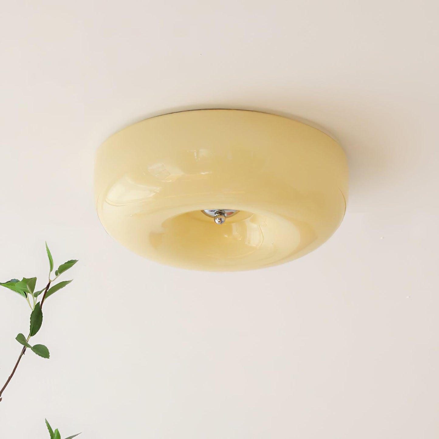 Ceiling Lamp | Mouth-Blown Glass & Metal | Multiple Sizes Available