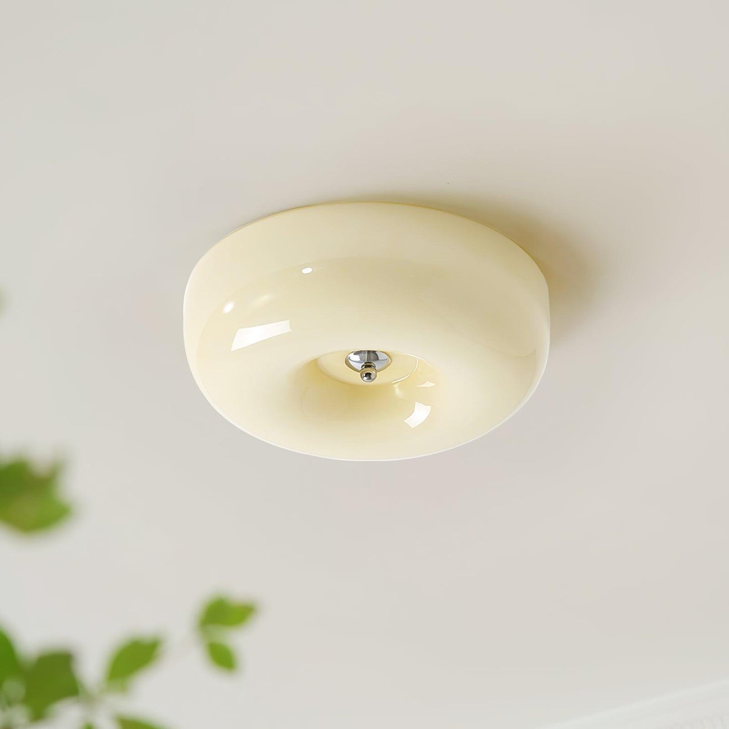 Ceiling Lamp | Mouth-Blown Glass & Metal | Multiple Sizes Available
