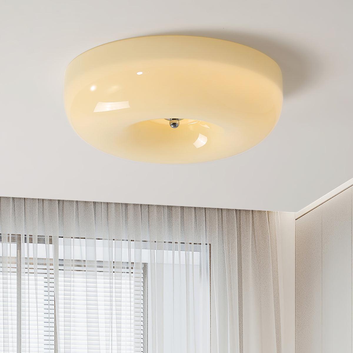 Ceiling Lamp | Mouth-Blown Glass & Metal | Multiple Sizes Available