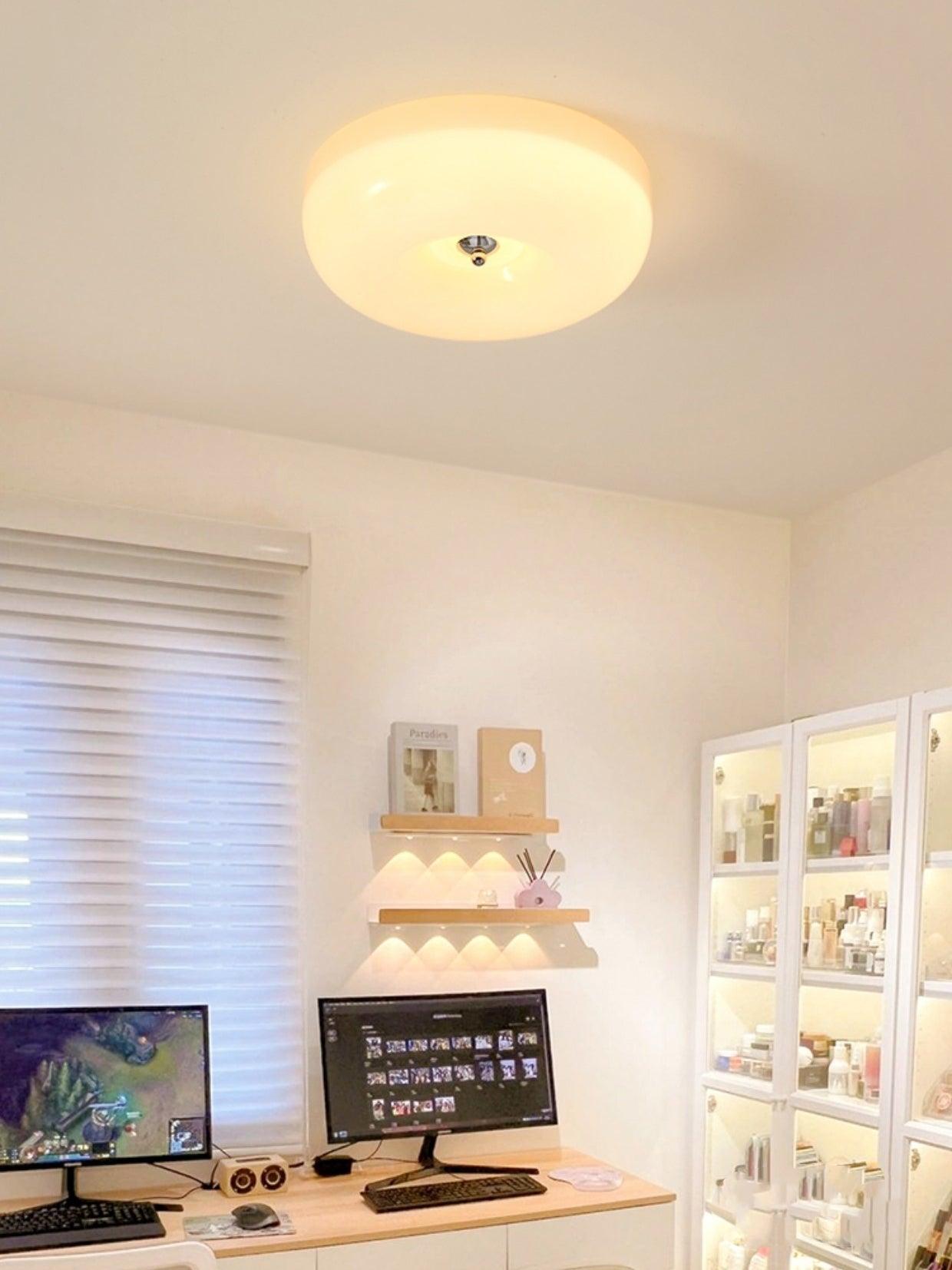 Ceiling Lamp | Mouth-Blown Glass & Metal | Multiple Sizes Available