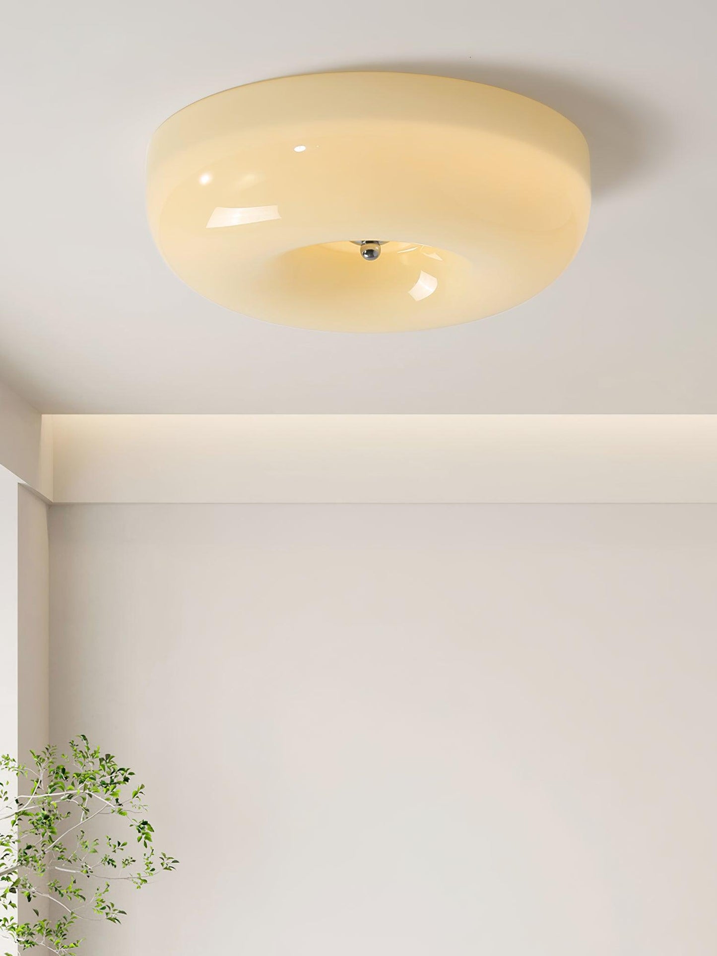 Ceiling Lamp | Mouth-Blown Glass & Metal | Multiple Sizes Available