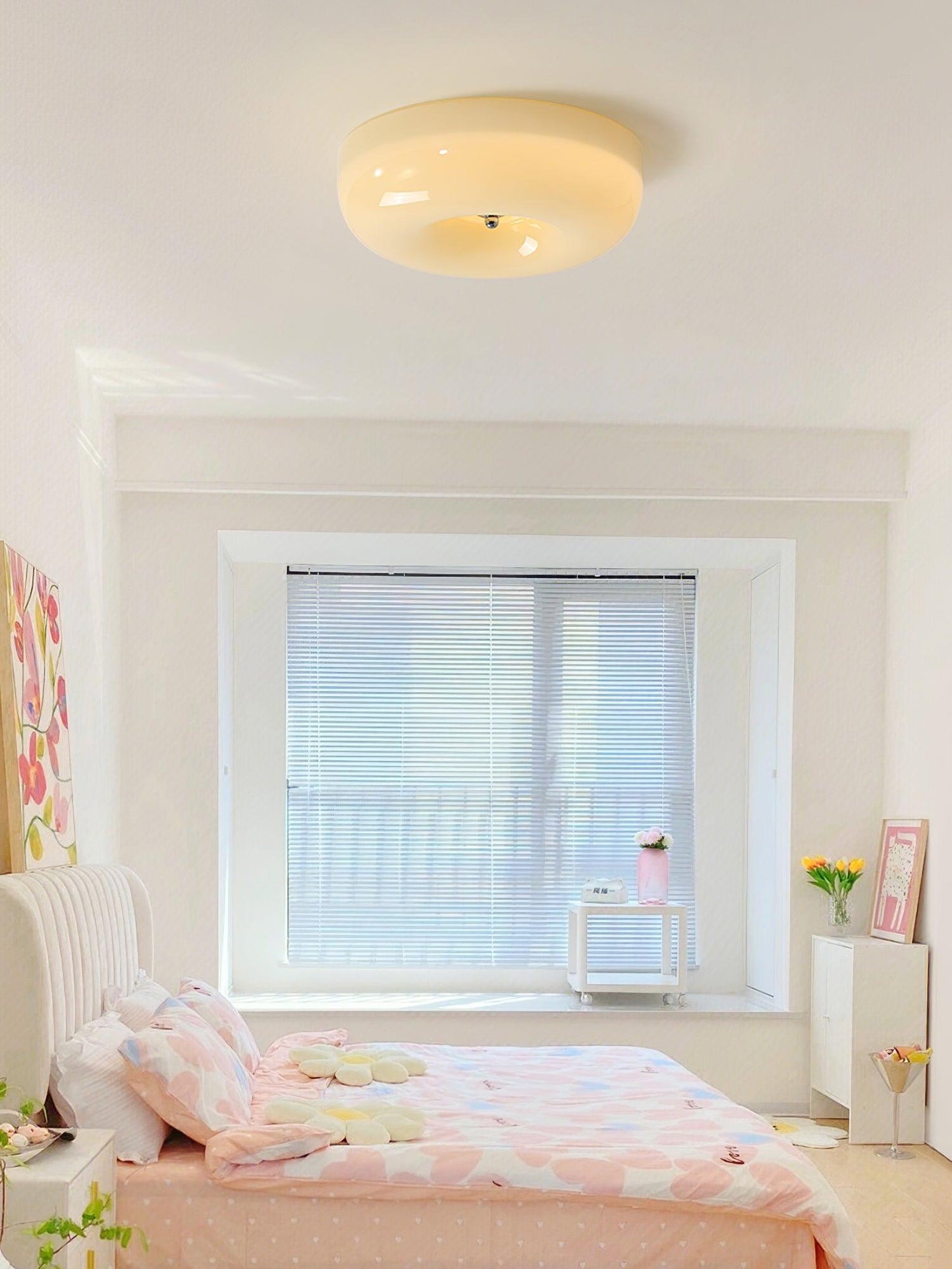 Ceiling Lamp | Mouth-Blown Glass & Metal | Multiple Sizes Available