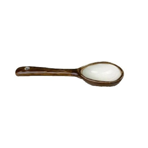 Ceramic Coffee Mug | Coconut Shape | with Spoon