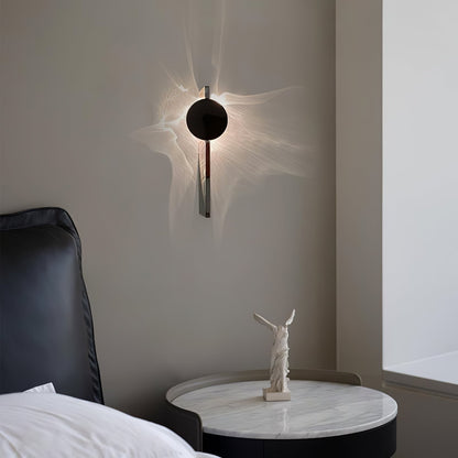 Wall Lamp | Stainless Steel & Aluminum | Set of 2, Black