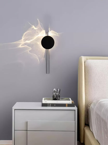 Wall Lamp | Stainless Steel & Aluminum | Set of 2, Black