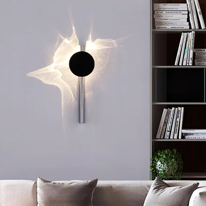 Wall Lamp | Stainless Steel & Aluminum | Set of 2, Black