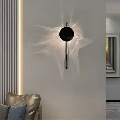 Wall Lamp | Stainless Steel & Aluminum | Set of 2, Black
