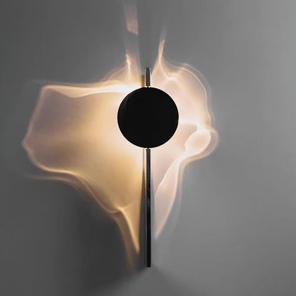 Wall Lamp | Stainless Steel & Aluminum | Set of 2, Black