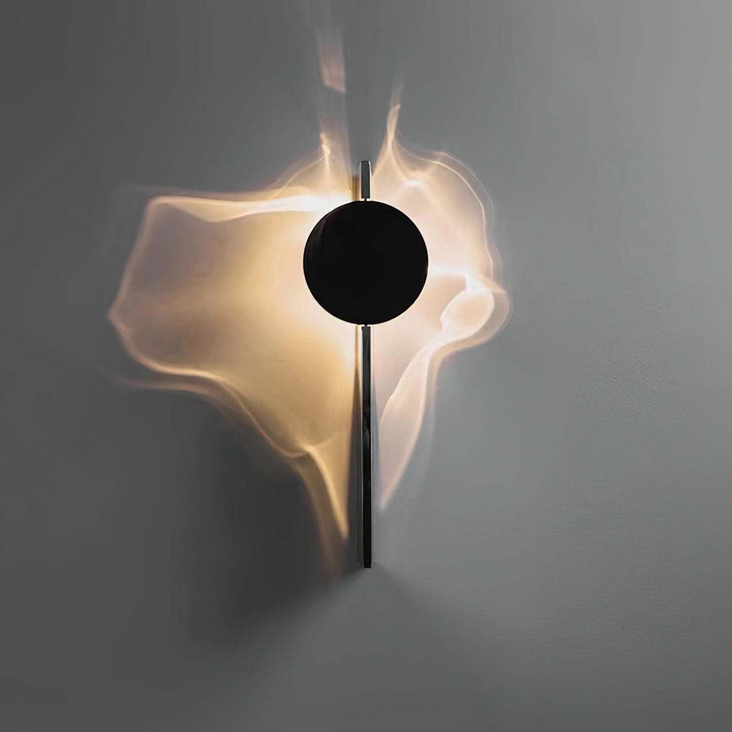 Wall Lamp | Stainless Steel & Aluminum | Set of 2, Black
