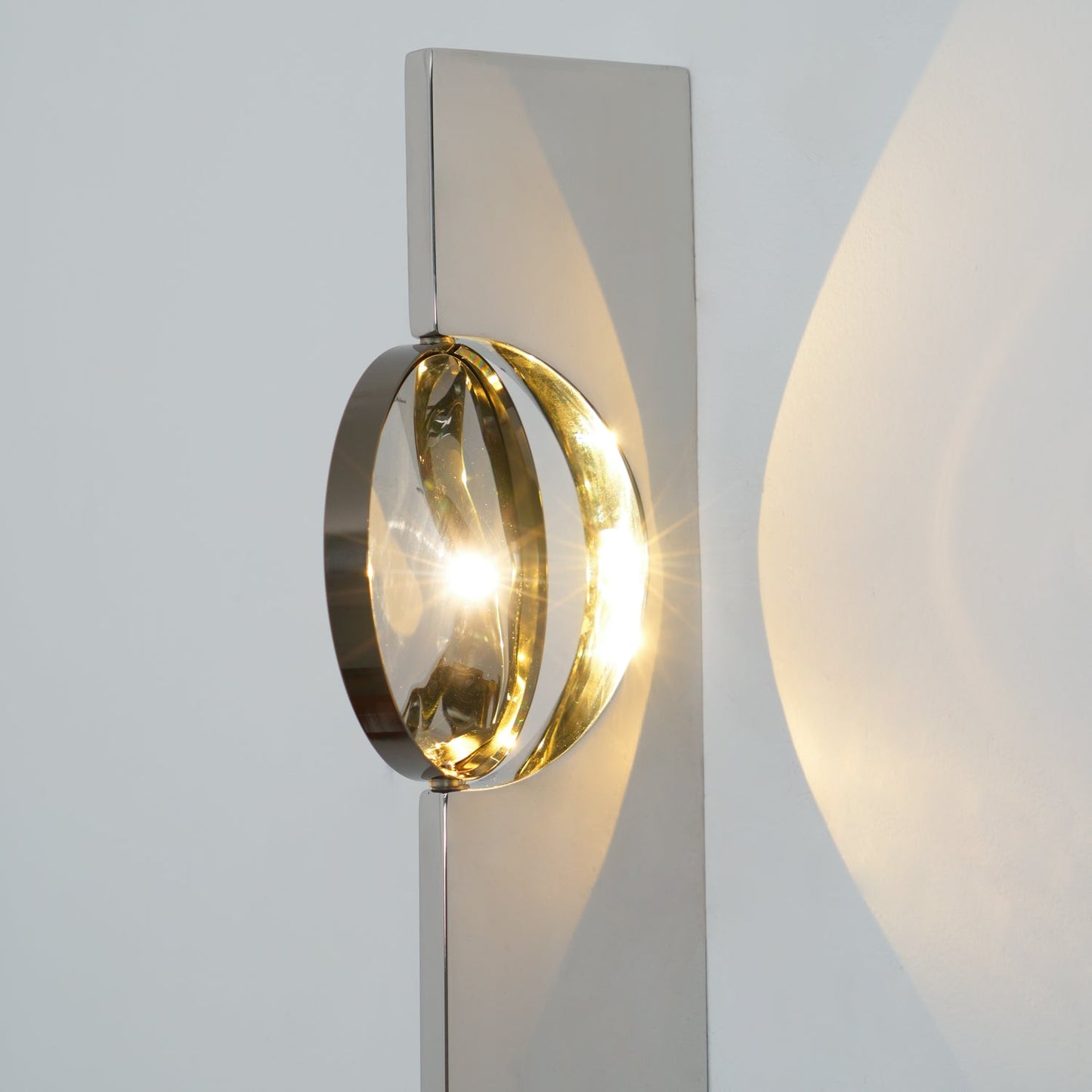 Wall Lamp | Stainless Steel & Aluminum | Set of 2, Black