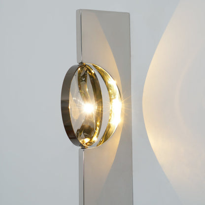 Wall Lamp | Stainless Steel & Aluminum | Set of 2, Black