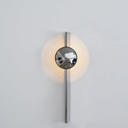 Wall Lamp | Stainless Steel & Aluminum | Set of 2, Black
