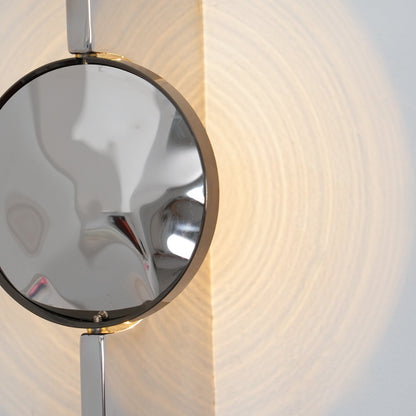 Wall Lamp | Stainless Steel & Aluminum | Set of 2, Black