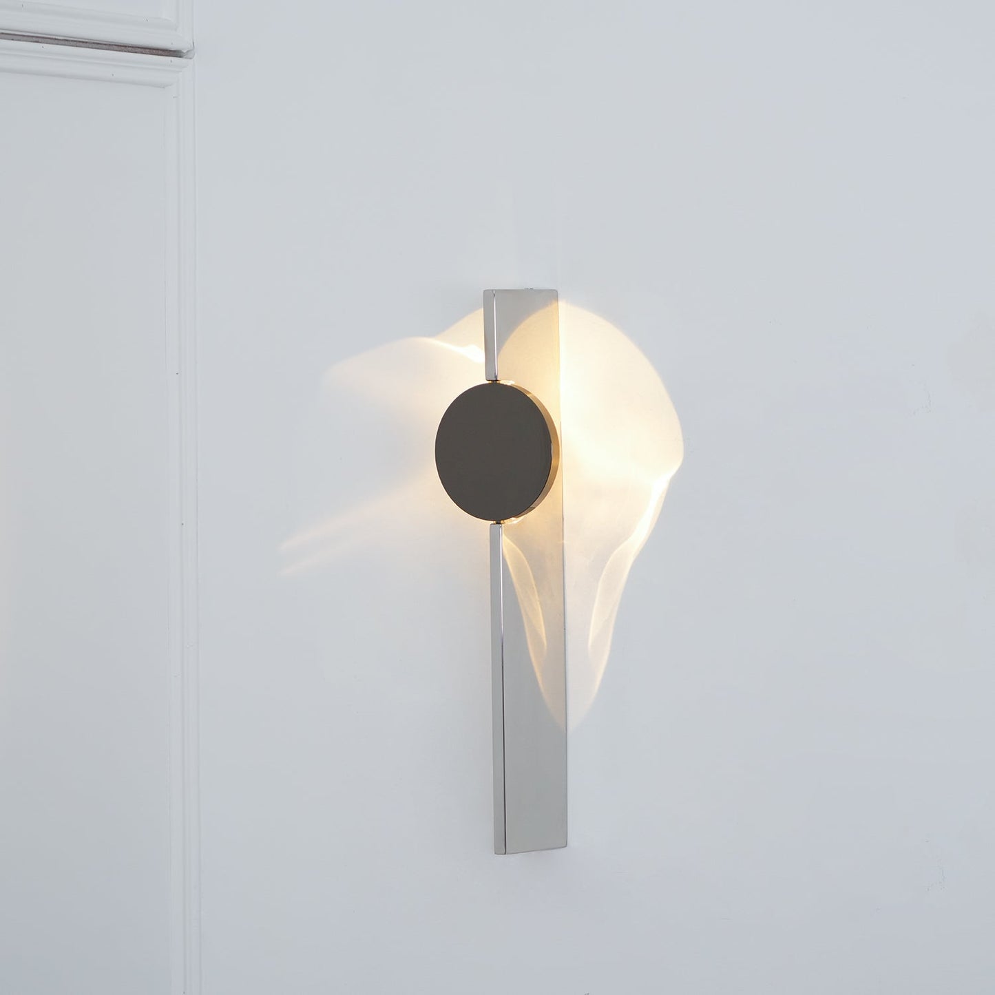 Wall Lamp | Stainless Steel & Aluminum | Set of 2, Black