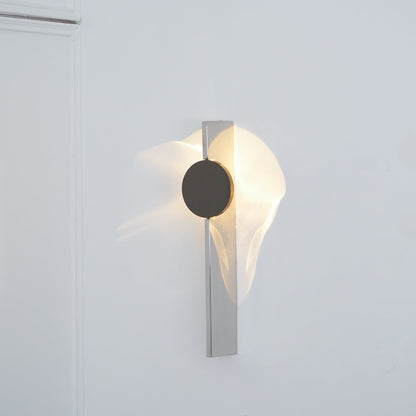 Wall Lamp | Stainless Steel & Aluminum | Set of 2, Black