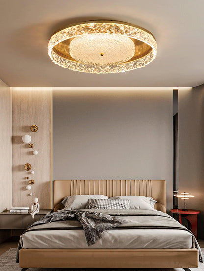 Crystal Ceiling Lamp | Crystal | White, Black, Gold