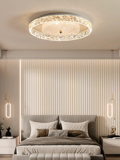 Crystal Ceiling Lamp | Crystal | White, Black, Gold