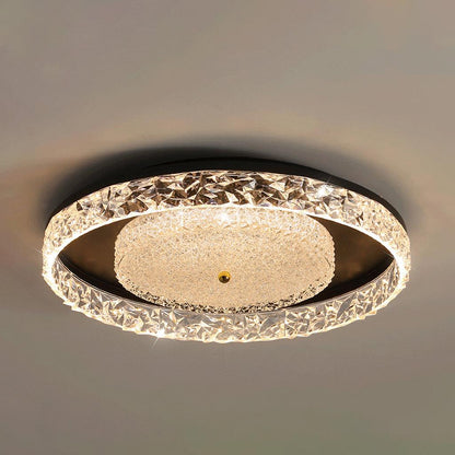 Crystal Ceiling Lamp | Crystal | White, Black, Gold