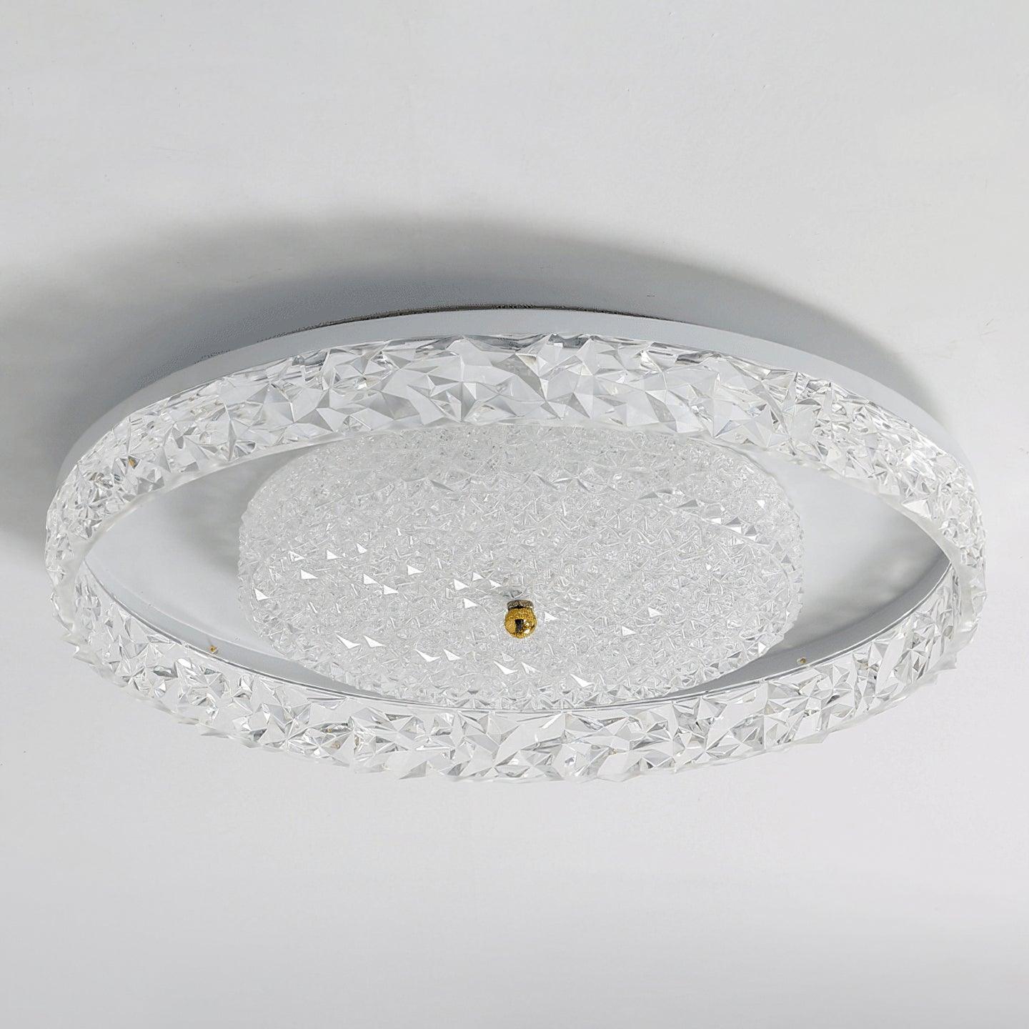 Crystal Ceiling Lamp | Crystal | White, Black, Gold