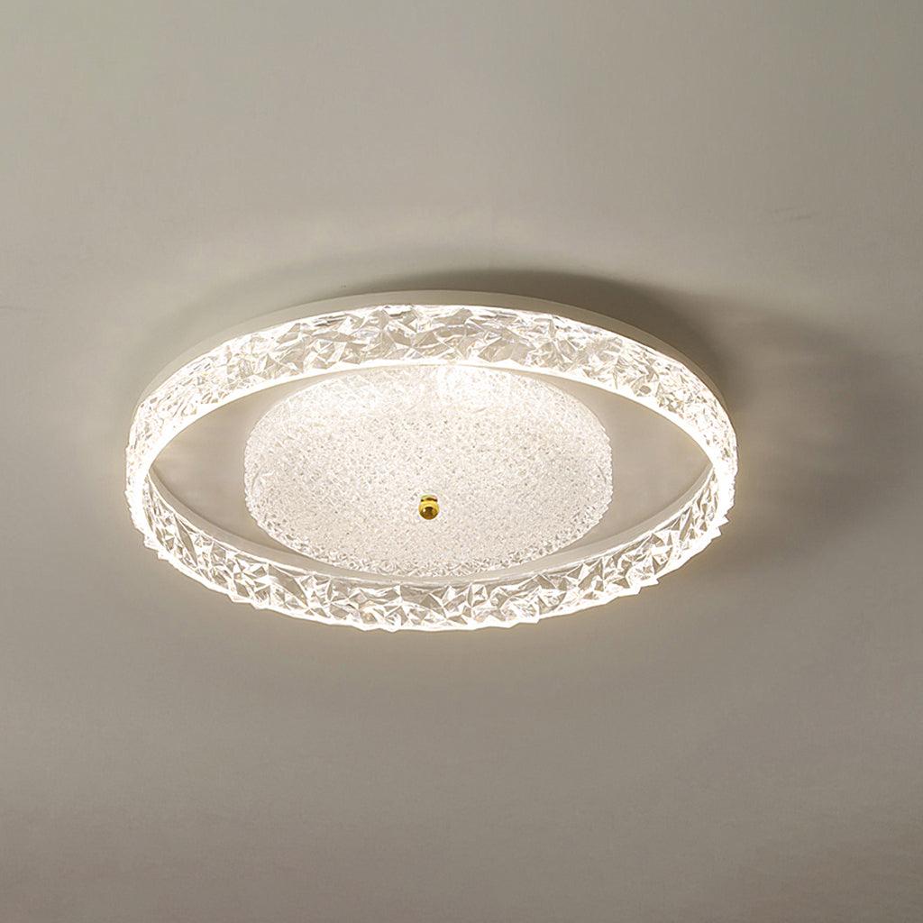 Crystal Ceiling Lamp | Crystal | White, Black, Gold