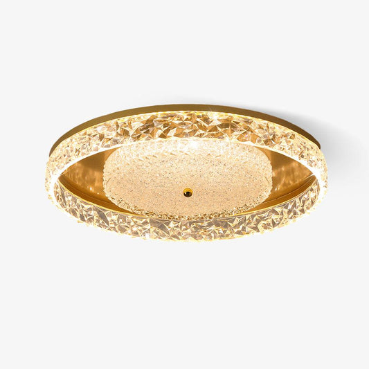 Crystal Ceiling Lamp | Crystal | White, Black, Gold