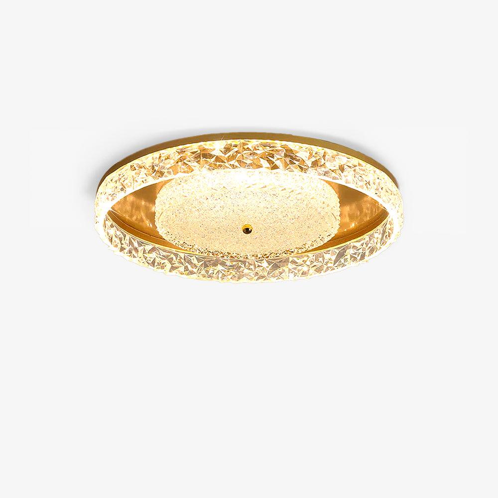 Crystal Ceiling Lamp | Crystal | White, Black, Gold