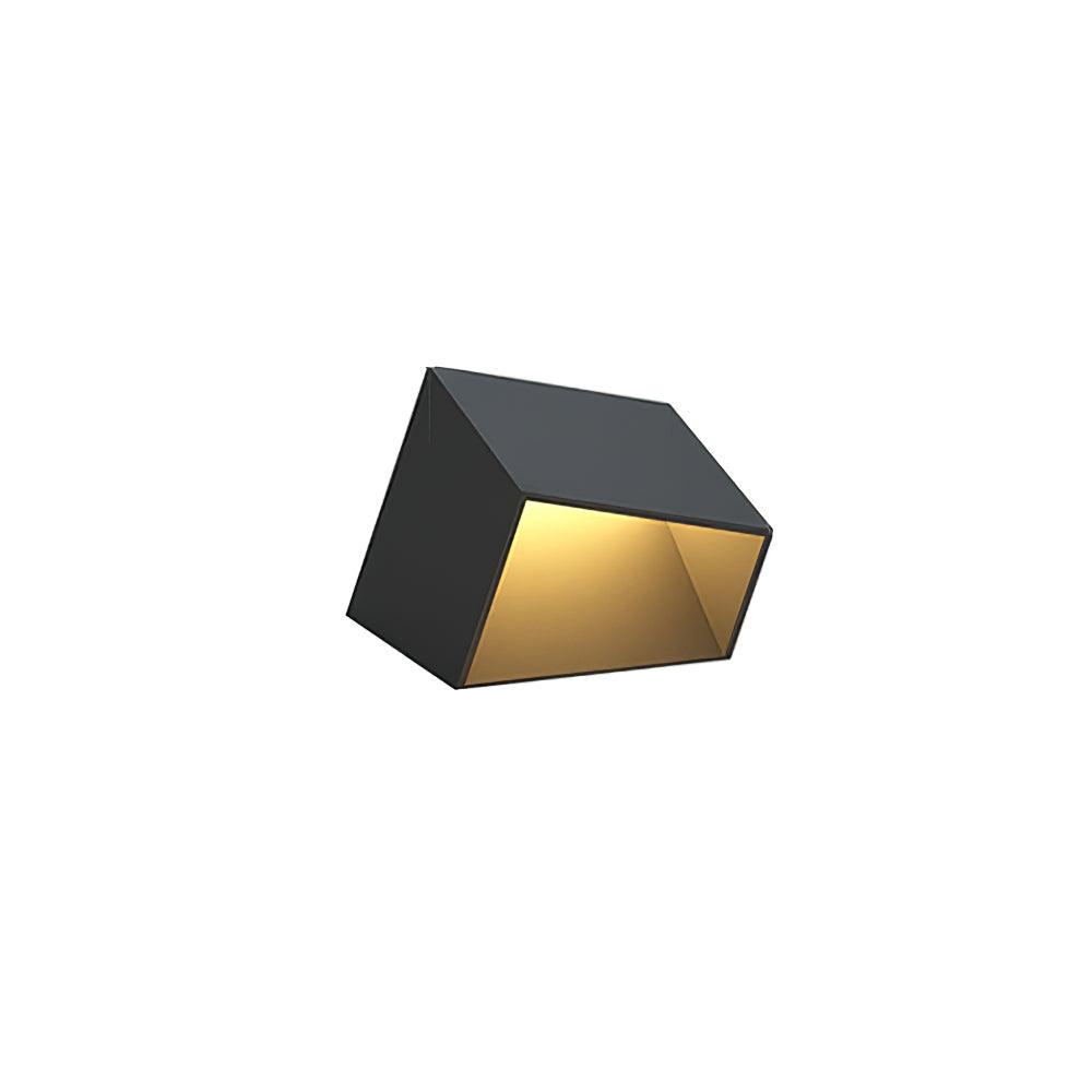 Cube Garden Light | Stainless Steel | Black