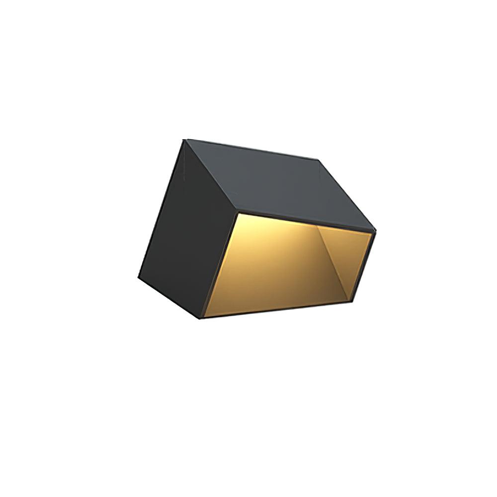 Cube Garden Light | Stainless Steel | Black
