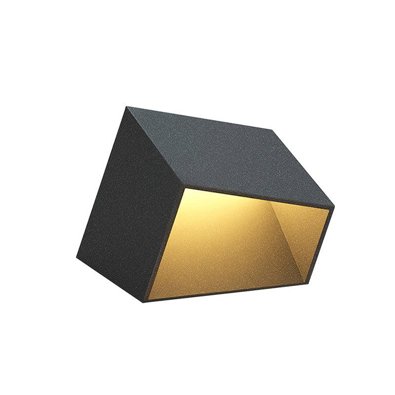 Cube Garden Light | Stainless Steel | Black