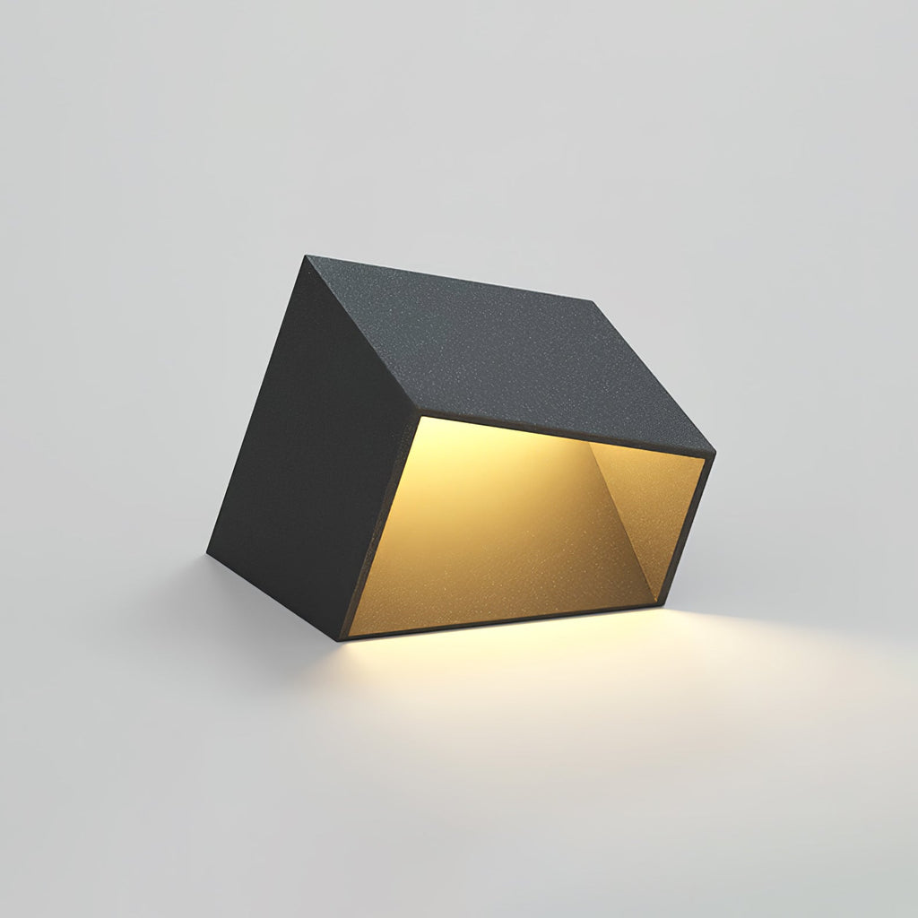 Cube Garden Light | Stainless Steel | Black