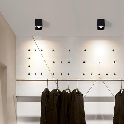Cube Spotlight | Black Metal LED | Multiple Sizes