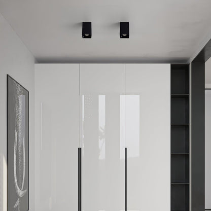 Cube Spotlight | Black Metal LED | Multiple Sizes