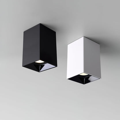 Cube Spotlight | Black Metal LED | Multiple Sizes