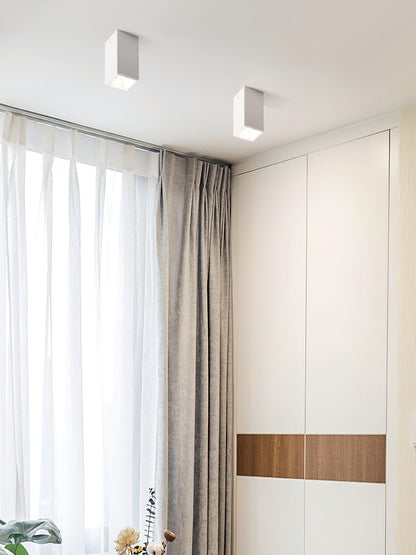 Cube Spotlight | Black Metal LED | Multiple Sizes