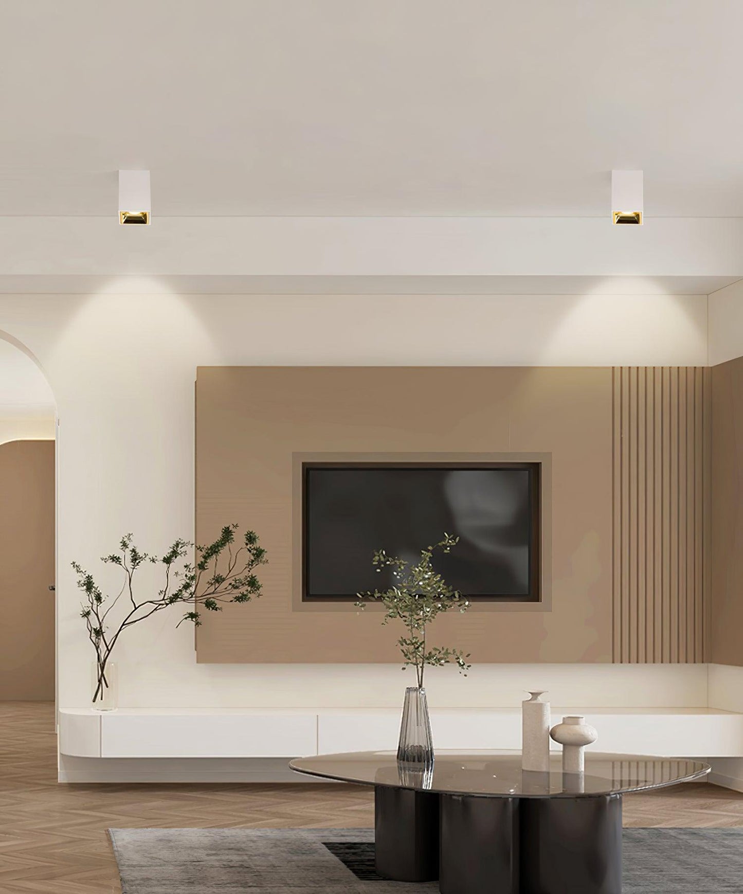 Cube Spotlight | Black Metal LED | Multiple Sizes