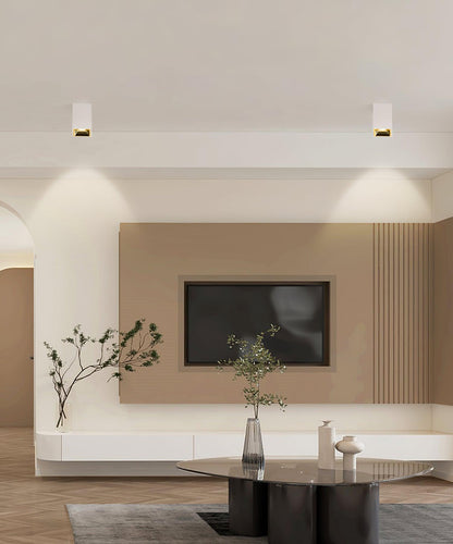 Cube Spotlight | Black Metal LED | Multiple Sizes