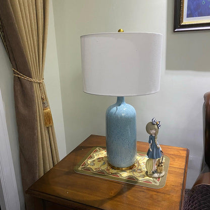Culloden Table Lamp | Ceramic | Blue