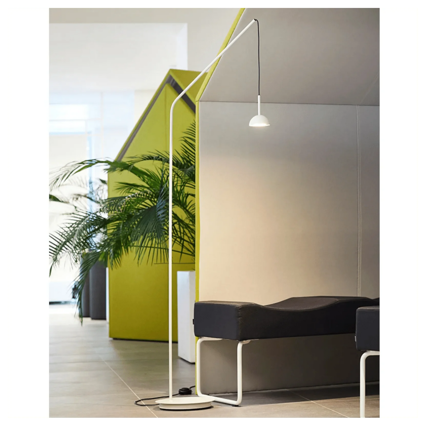 Cupolina Floor Lamp | Black Metal | 179 cm Tall