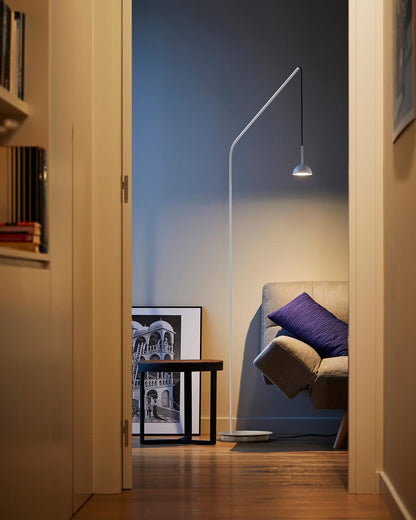 Cupolina Floor Lamp | Black Metal | 179 cm Tall