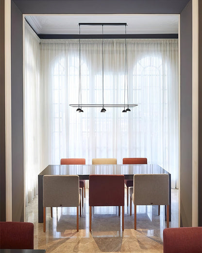 Cupolina Chandelier | Black Metal | 120cm Length