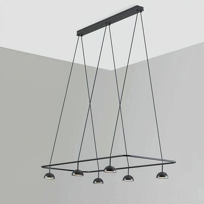Cupolina Chandelier | Black Metal | 120cm Length