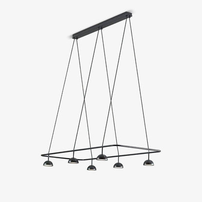 Cupolina Chandelier | Black Metal | 120cm Length