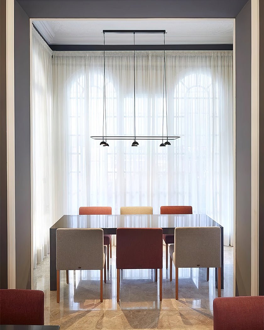 Cupolina Chandelier | Black Metal | 120cm Length